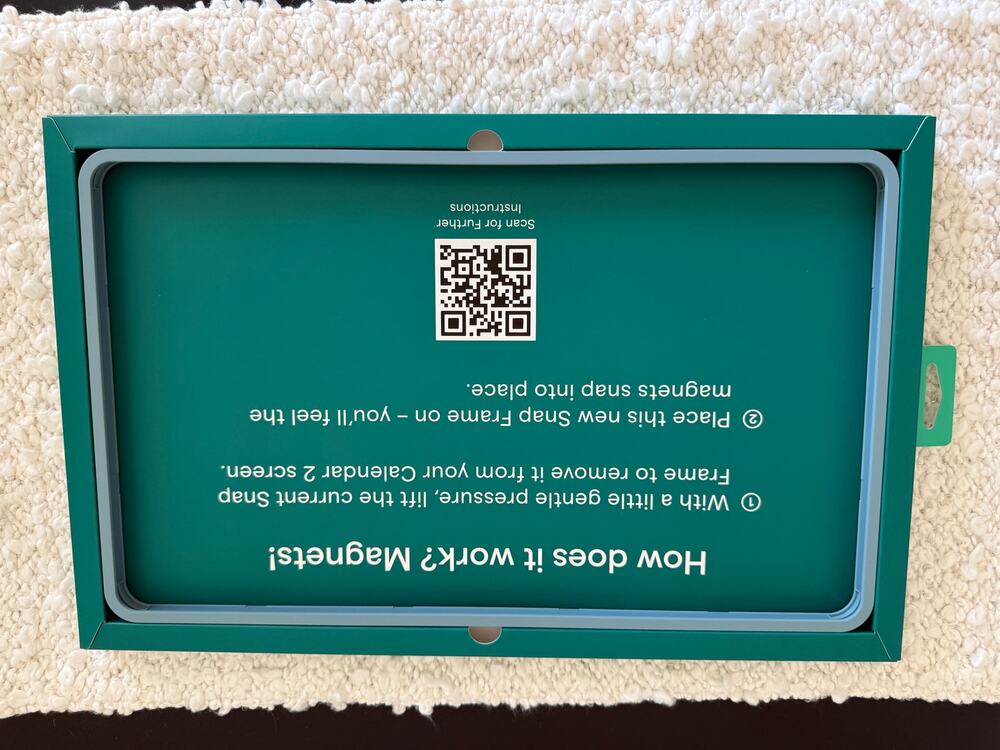 Skylight Snap Frame Classic Lagoon Magnetic Picture Frame New Open Box NWT